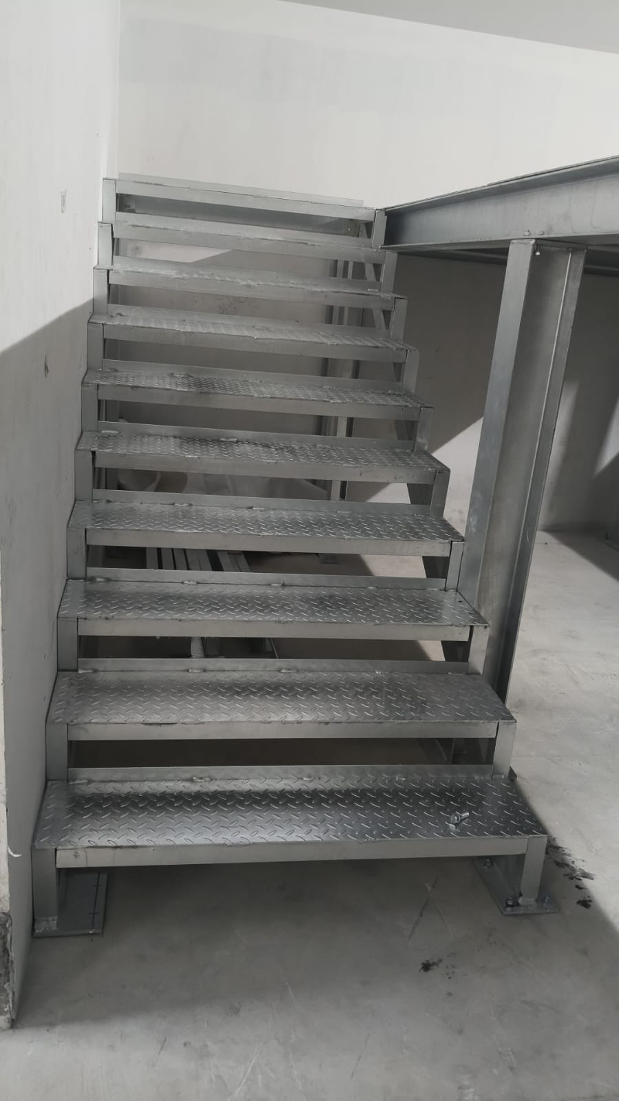 Galvanized Industrial Access Staircase & Walkway